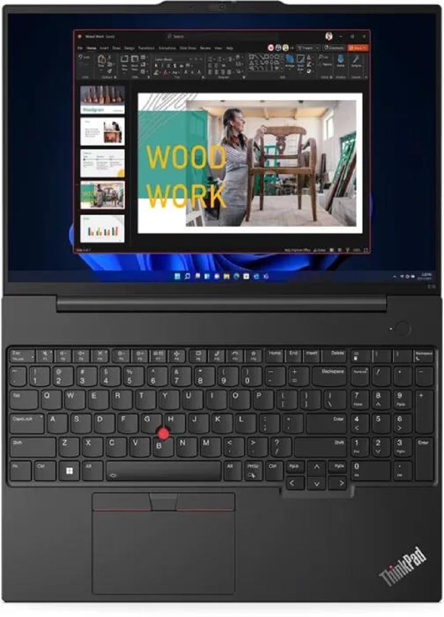 Lenovo ThinkPad E16 G1 16.0 Core i7-13700H 32GB RAM 1TB SSD Win11Pro - 21JN00D5GE Graphite Black