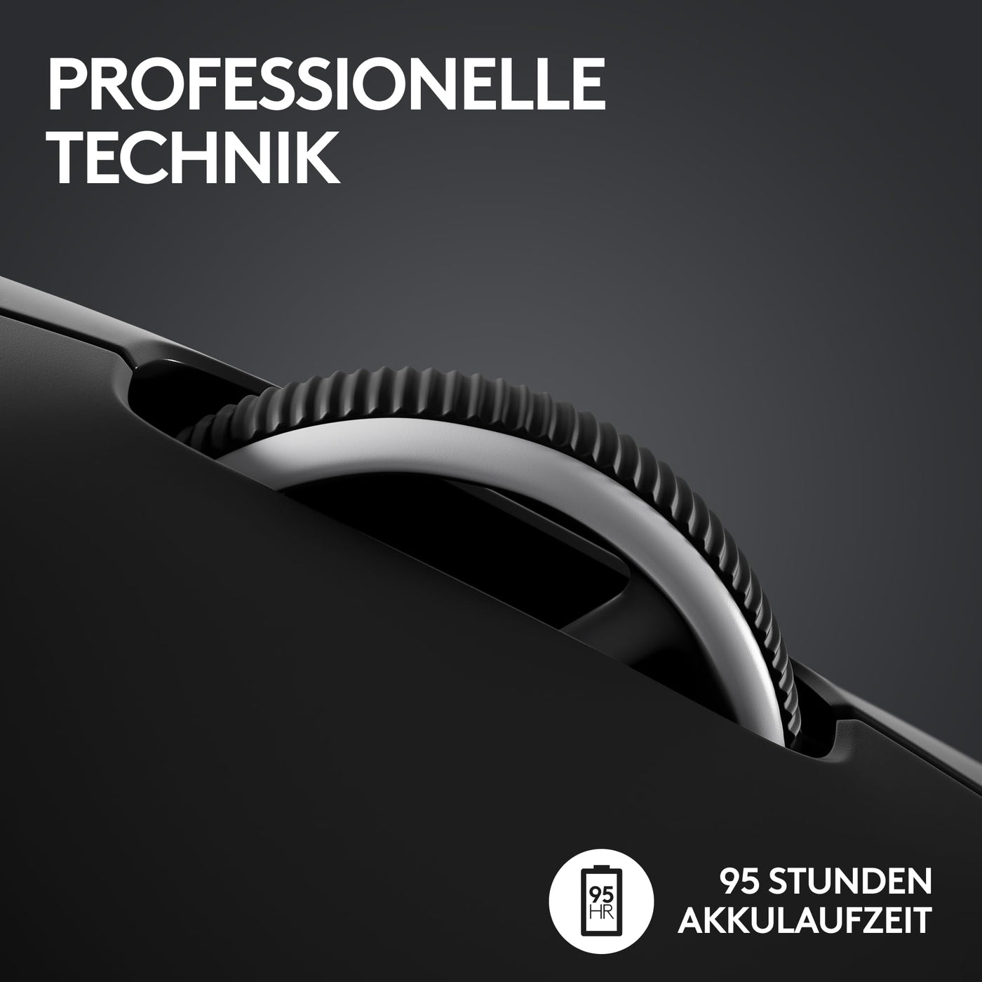 Logitech G PRO X SUPERLIGHT 2 LIGHTSPEED Kabellose Gaming-Maus, Lightweight, 60g, 8K-Abrufrate, LIGHTFORCE Hybrid-Schalter, HERO 2 Sensor, 44K DPI, 5 programmierbare Tasten, USB-C, PC/Mac - Schwarz