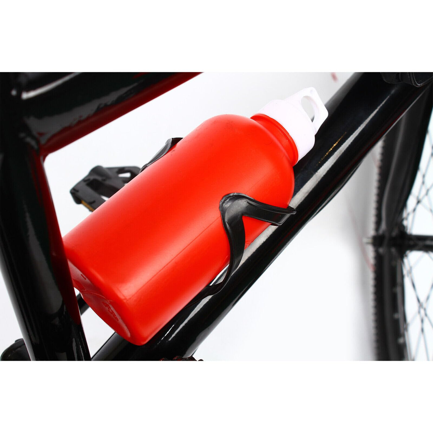 WEIGR 20 Zoll Kinderfahrrad ab 5 Jahren Mountainbike MTB Fahrrad Kinderfahrräder mit V-Brake Bremsen - Schutzblech Federgabel, Mountain Bikes für Mädchen Jungen Herren (Rot)