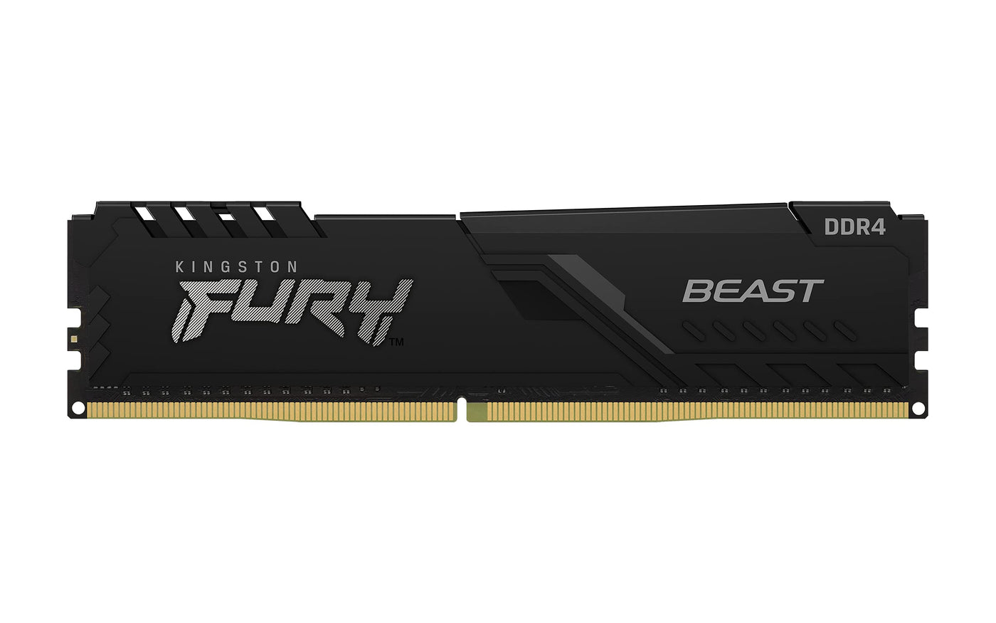 Kingston FURY Beast 16GB (2x8GB) 3200MHz DDR4 CL16 Desktop Speicher Kit mit 2 KF432C16BBK2/16