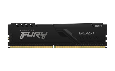 Kingston FURY Beast 16GB (2x8GB) 3200MHz DDR4 CL16 Desktop Speicher Kit mit 2 KF432C16BBK2/16