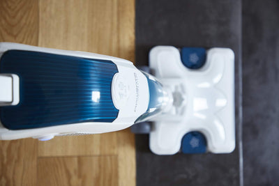 Rowenta RY7757WH Clean & Steam Revolution Bodendampfreiniger, Kunststoff, weiß