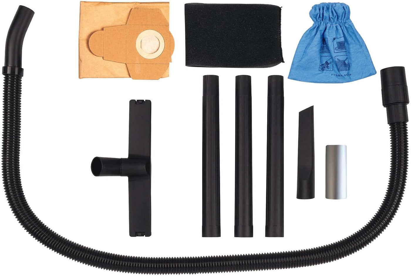 Einhell TC-VC 1812 S Nass-Trockensauger (1.250 W Leistung, 36mm Schlauchsystem, 12 l Edelstahlbehälter, Schaumstofffilter, umfangr. Düsenzubehör), Rot, Schwarz, Weiss