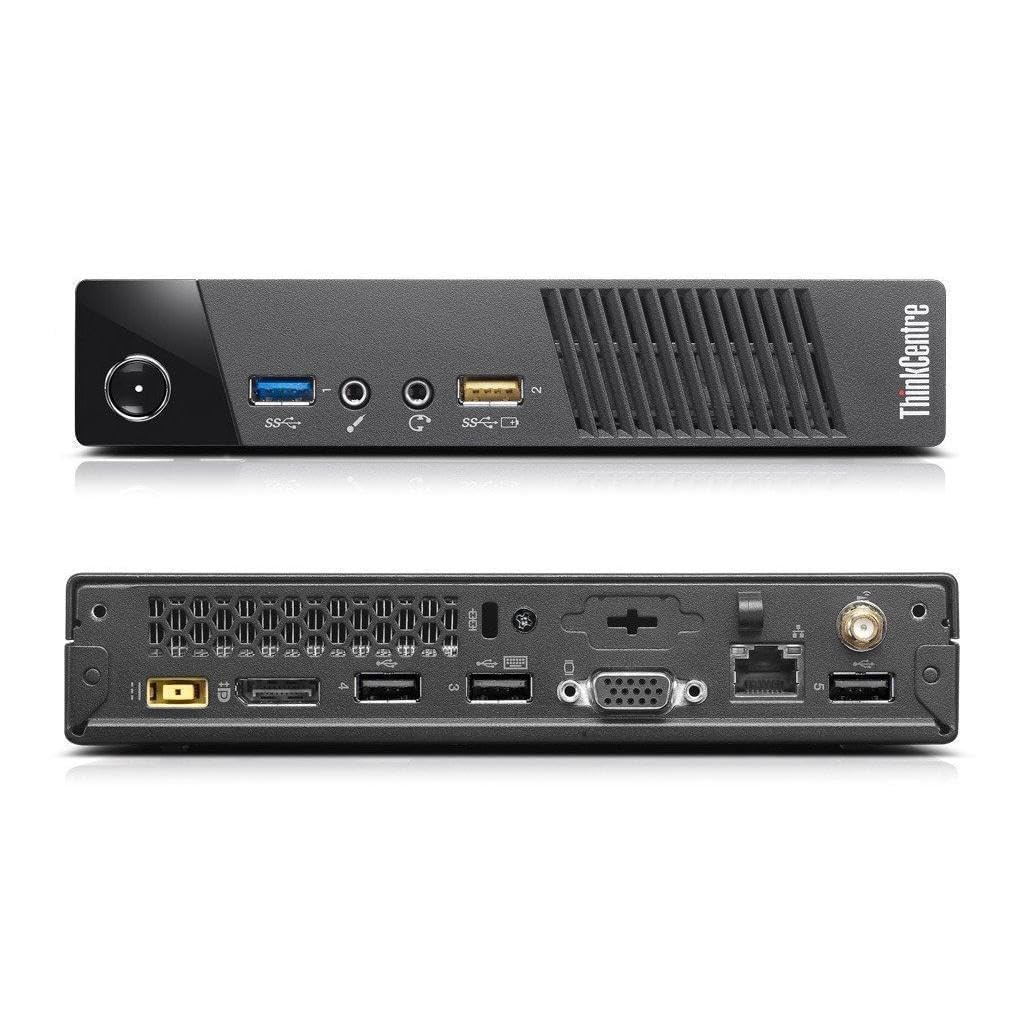 Lenovo ThinkCentre M73 Tiny Intel i7 4765T 8-Thread 3 GHz Business Office Multimedia Computer mit 3 Jahren Garantie! | 16GB | 512 GB SSD | USB 3.0 | WLAN | Windows 11 Prof. 64-Bit - 7318