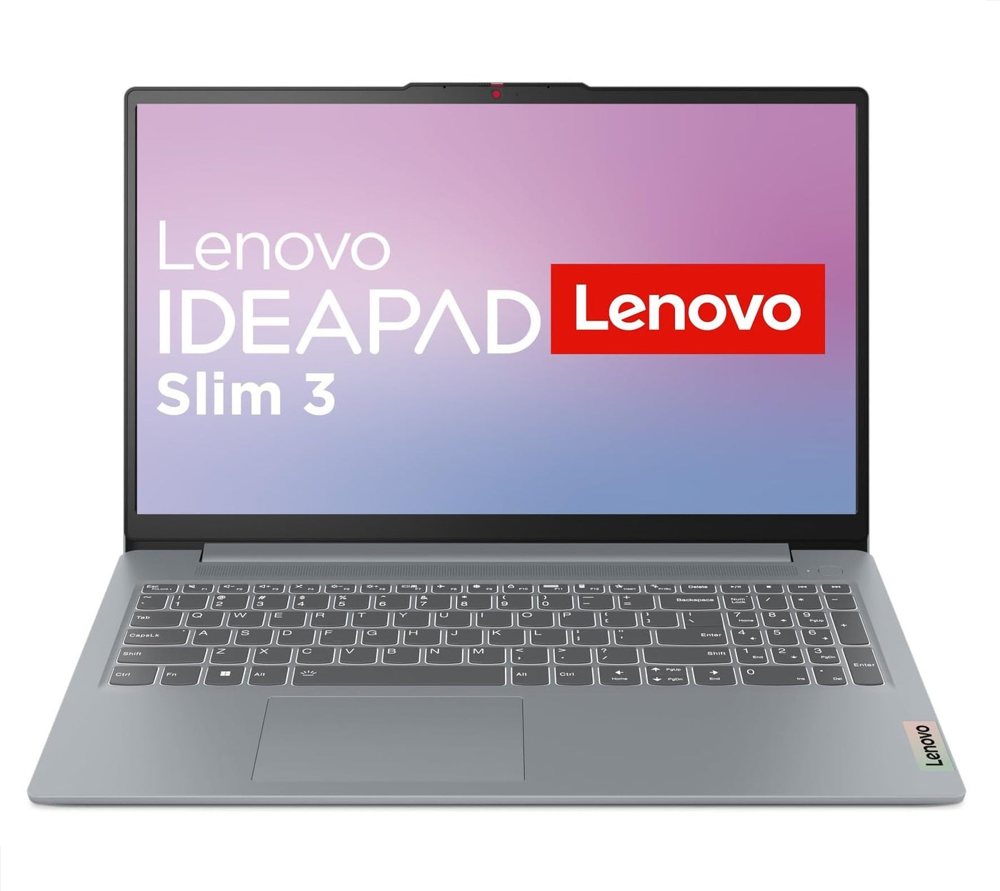 Lenovo IdeaPad Slim 3 Laptop | 15,6" Full HD Display | AMD Ryzen 7 7730U | 16GB RAM | 1TB SSD | AMD Radeon Grafik | Windows 11 Home | grau | QWERTZ | 3 Monate Premium Care