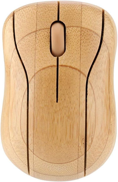 Komfortable kabellose Maus, Bambus-Bambus-Tastatur, ultradünnes Holz für Windows/Ios/Android