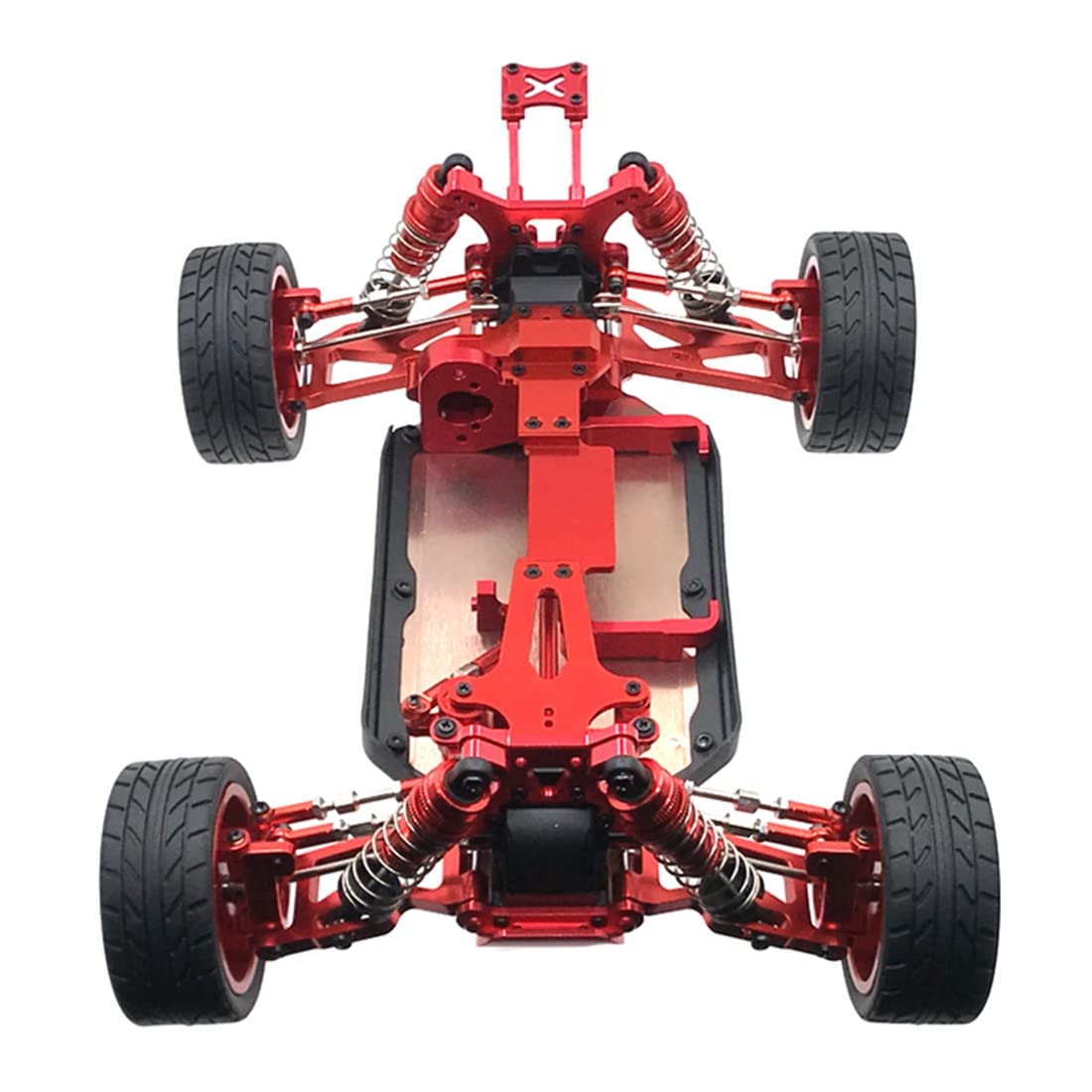 Iegefirm Für 144001 144002 144010 1/14 RC Auto Metall-Upgrade-Teile-Kit Antriebswellen-Schwingarm-ModifikationszubehöR,2