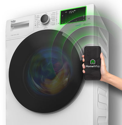 Beko WMC71464ST1 Waschvollautomat, Waschmaschine, 7kg, 1400 U/min, SteamCure Dampffunktion, allergikergeeignet, Express-Funktion, StainExpert, ProSmart Inverter Motor, nur 49 cm tief, Weiß