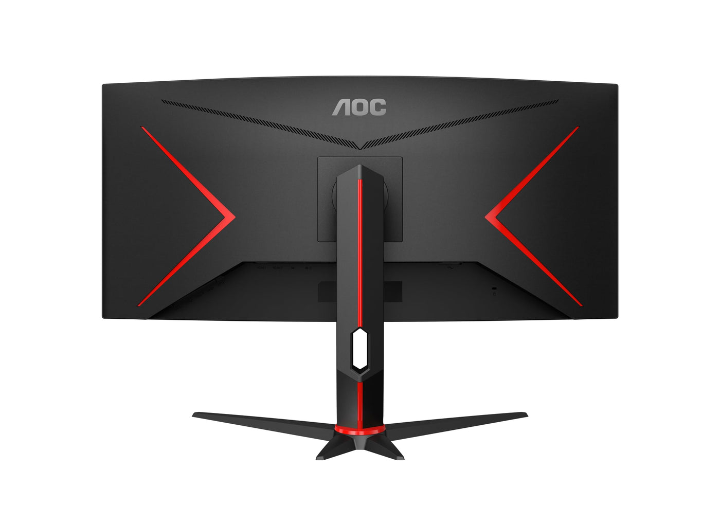 AOC Gaming CU34G2XPD – 34-Zoll-WQHD-Curved-Monitor, 180 Hz, schnelle VA, 1 ms GTG, FreeSync Premium, HDR400, höhenverstellbarer Standfuß (3440 x 1440, HDMI, DisplayPort, USB-Hub)