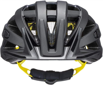 uvex i-vo cc MIPS - leichter Allround-Helm für Damen und Herren - MIPS-Sysytem - erweiterbar mit LED-Licht - midnight - silver matt - 56-60 cm