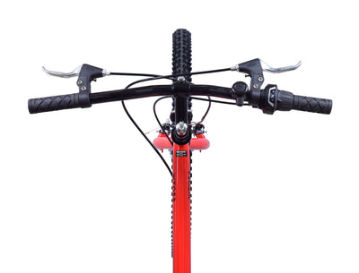 Wildtrak - Stahlfahrrad, Erwachsene, 26 Zoll, 18-Gang - Rot