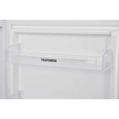 TELEFUNKEN EK88S134E Einbaukühlschrank ohne Gefrierfach | 88cm Nische | Schlepptür-Technik | 126 Liter Nutzinhalt | Temperaturregelung | Weiß