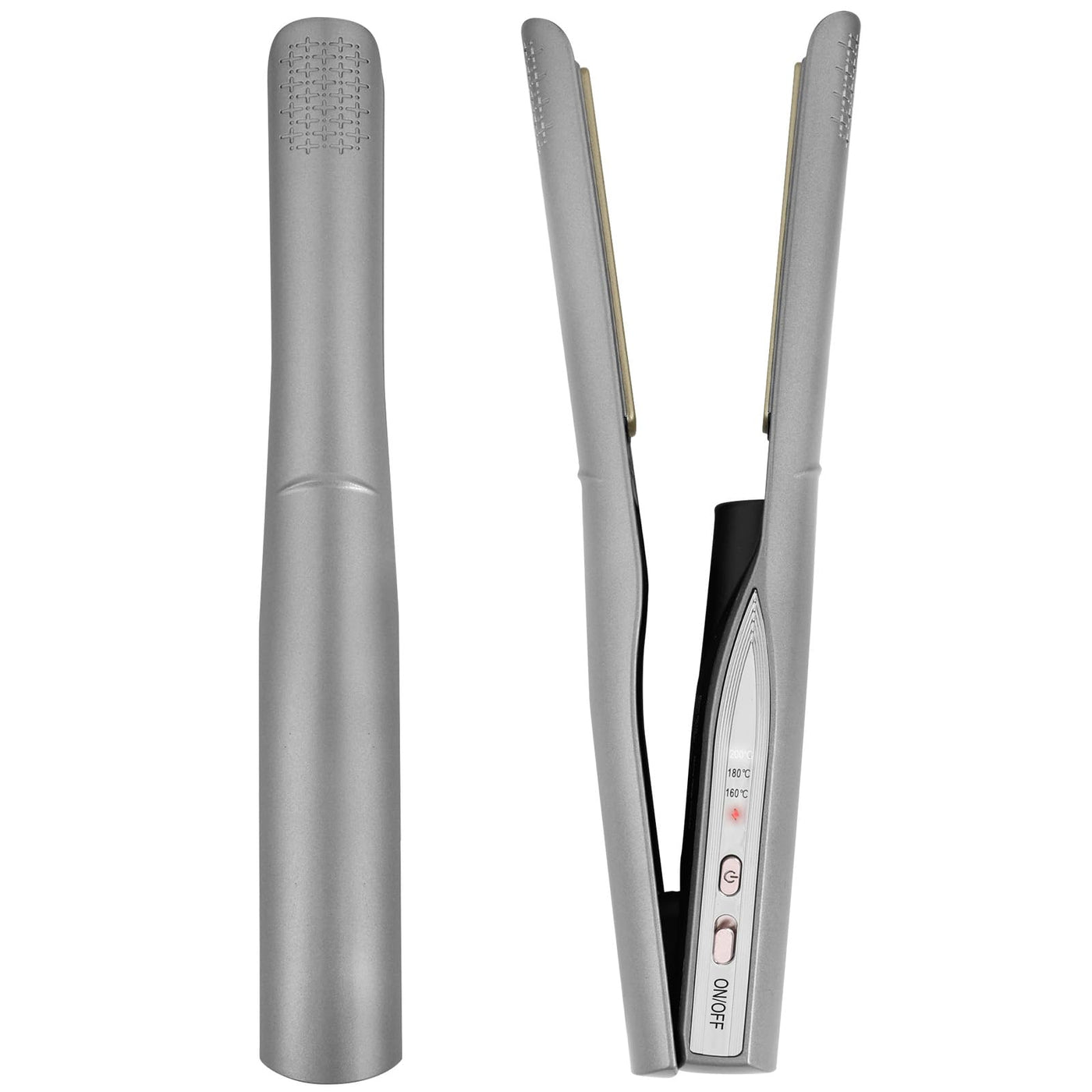 Alaoo Glätteisen Haarglätter,Verbesserte Version Ceramic Straight für Glatte & Glänzende Haare,Haarglätter Glätteisen Professioneller,2 in 1 Glätteisen Ideal Zum Glätten & Stylen von Locken und Wellen