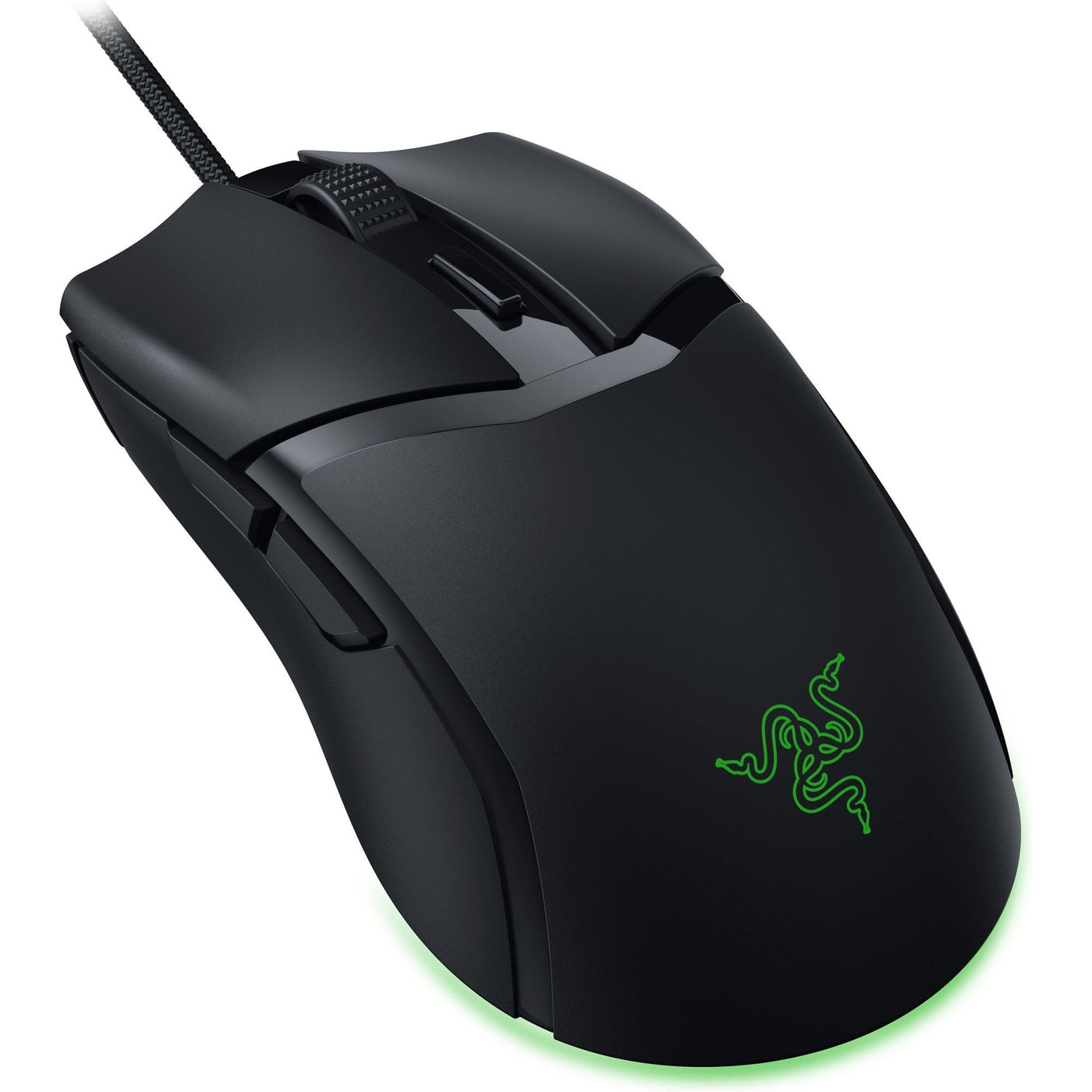 Razer Cobra - Leichte kabelgebundene Gaming-Maus mit Chroma RGB (Federleichte 57 g, Optische Maus-Switches der 3. Gen, Chroma-Beleuchtung mit Unterbodenbeleuchtung, Präzise Sensor-Anpassungen) Schwarz