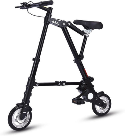 Kcolic Mini Citybike Mit Schnellklappsystem, 8 Zoll Aluminiumräder, Ultraleichtes Tragbares Mini Bike Für Erwachsene E,8in