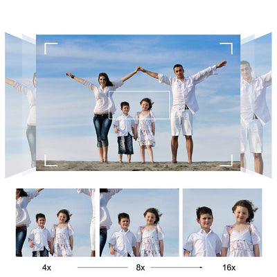 Focket Digitaler Camcorder, HD-Camcorder, Full-HD-Rotation, 270 °, 1080p, 16 x, tragbare DV-Videokamera mit Display von 6,9 cm (2,7 Zoll), für Camping zu Hause (EU-Stecker, schwarz)