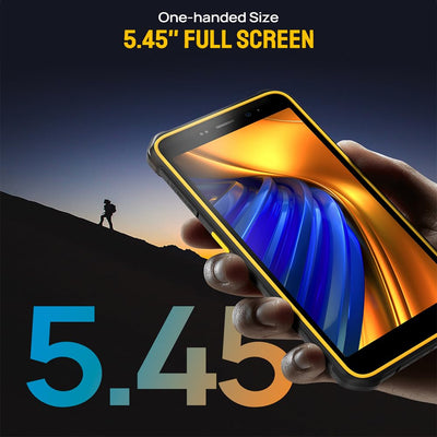 Ulefone Armor X12 Pro Outdoor Handys ohne Vertrag, MTK G36 8GB+64GB Outdoor Smartphone Android 13, 13MP+8MP, 5.45" HD+, 4860mAh Akku, IP68 Handy ohne Vertrag, Dual SIM 4G NFC OTG GPS FM,Grün