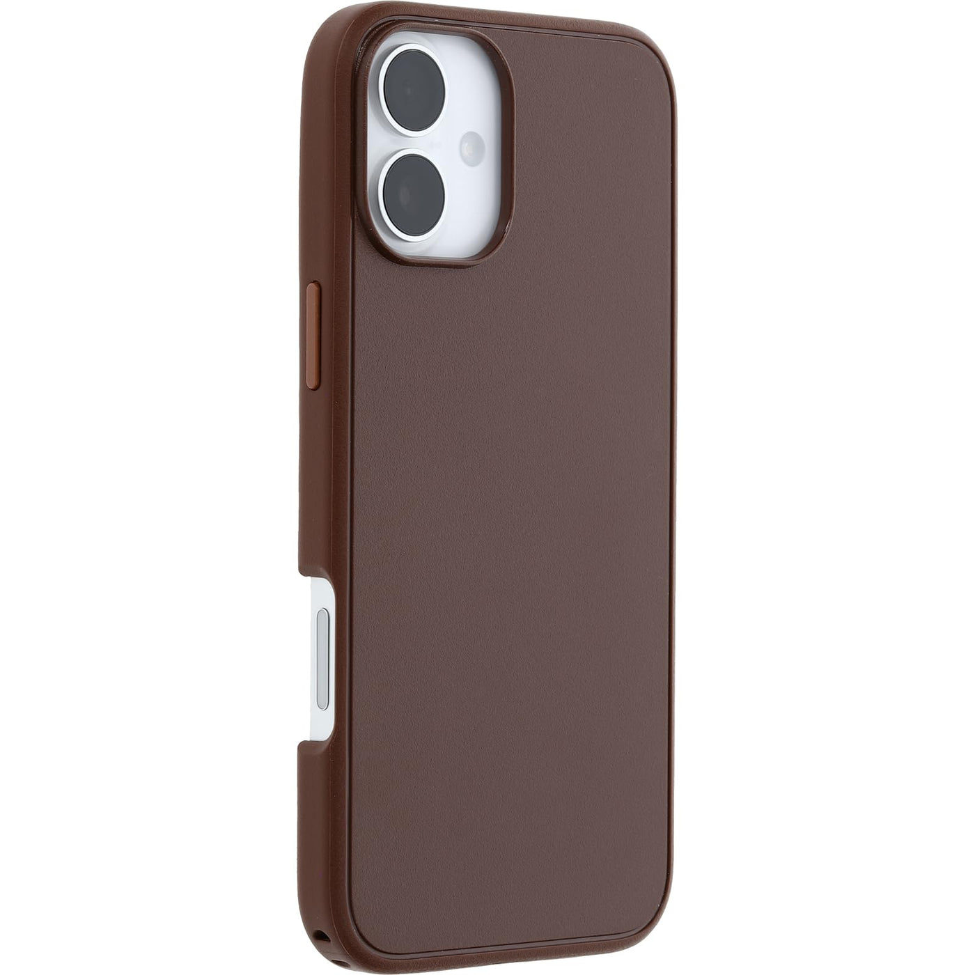 OtterBox Symmetry Series MagSafe Hülle für iPhone 16 Plus, stoßfest, sturzsicher, dünne Schutzhülle, 3X mehr Stürze als nach Militärstandard, Braun
