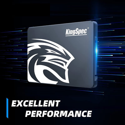 KingSpec 2TB 2.5" SATA SSD, SATA 3 SSD Festplatte Interni 3D NAND Flash, 2 5 Zoll ssd kompatibel mit Desktop/Laptop