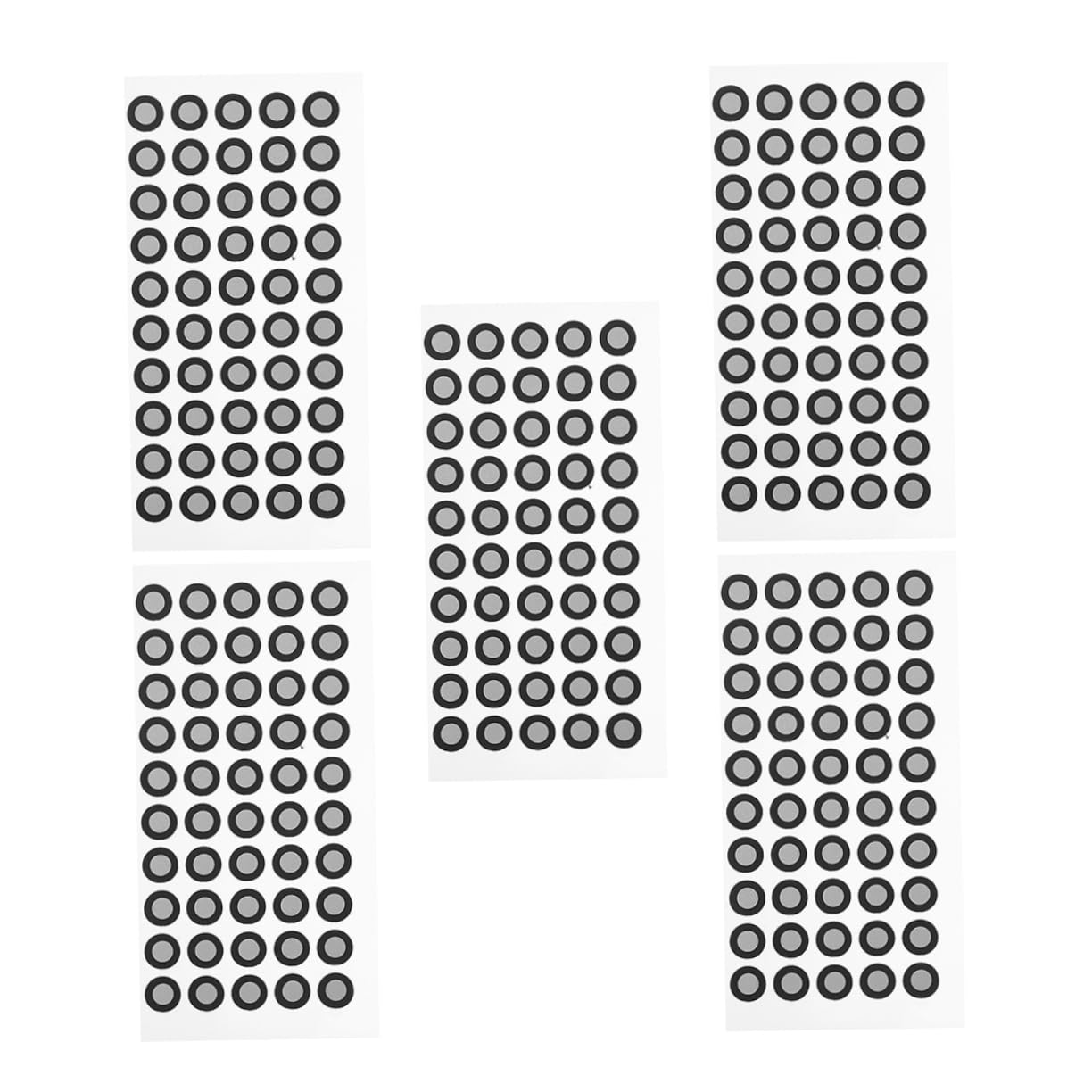 jojofuny 15 Blatt Scanner Reflektionsfolienaufkleber Scan Reflektionsmarker Reflektionsfolie Punktscanner Markierungspunkte Referenzpunkte Zum Scannen des Haustier 3D Zubehörs