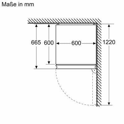 SIEMENS KG39N2XAF Stand-Kühl-Gefrier-Kombination iQ300, freistehende Kühlkombination mit Gefrierbereich unten 203x60 cm, 260L Kühlen, 103L Gefrieren, noFrost, hyperFresh, LED-Beleuchtung, BlackSteel