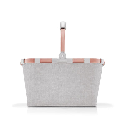 reisenthel carrybag twist sky rose– Stabiler Einkaufskorb mit viel Stauraum und praktischer Innentasche – Elegantes und wasserabweisendes Design