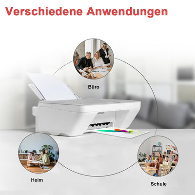 ANKINK Kompatibel Tintenpatrone Druckerpatronen als Ersatz für PG 545XL CL 546XL für Canon Patrone 545 546 XL für MG2450 MG2550 MG2950 MG2550s TR4550 TR4551 TR4650 TS3350 TS3450 Schwarz Farbe 2 Pack