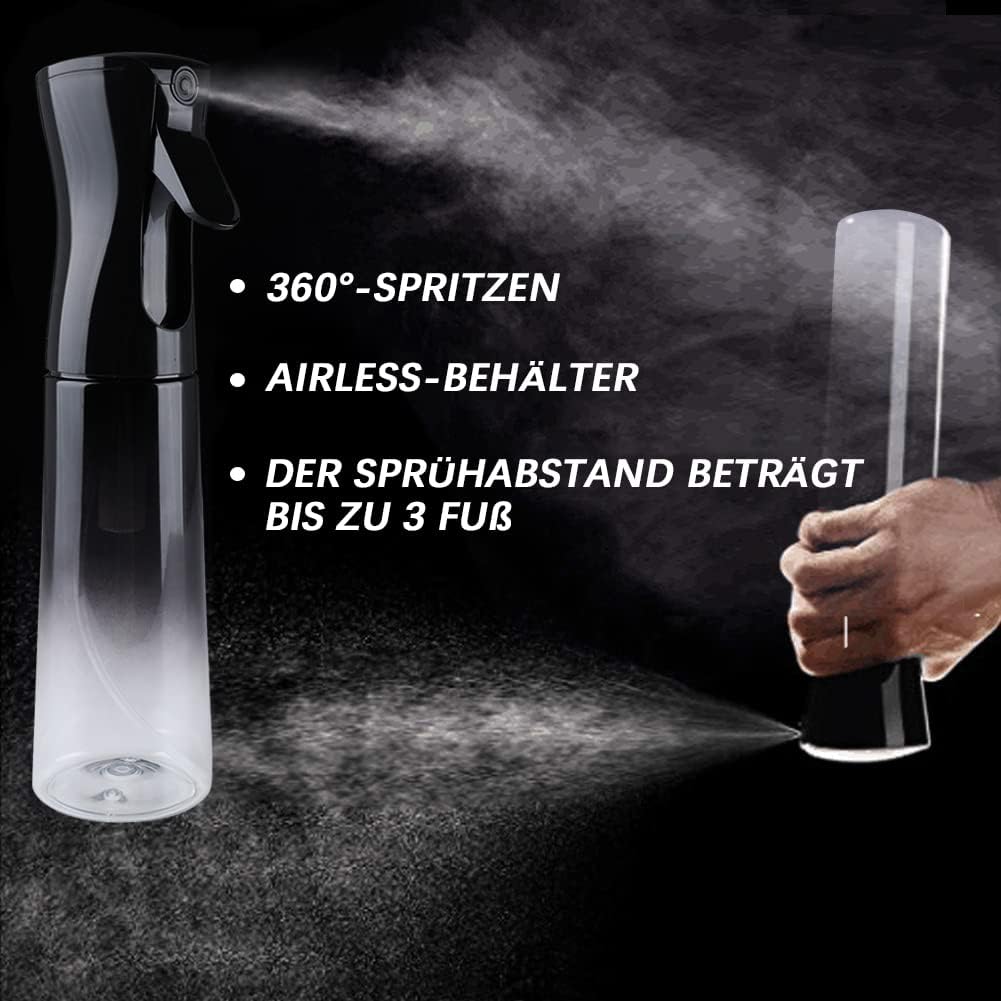 TANSHINE Sprühflasche Haare Sprühflasche Zur Reinigung klein Sprühflasche Pflanzen Wasser Sprühflasche Feiner Nebel Desinfektionsmittel Sprühflaschen Sprühnebel Flasche Nebelspray Sprühger?t 200ml