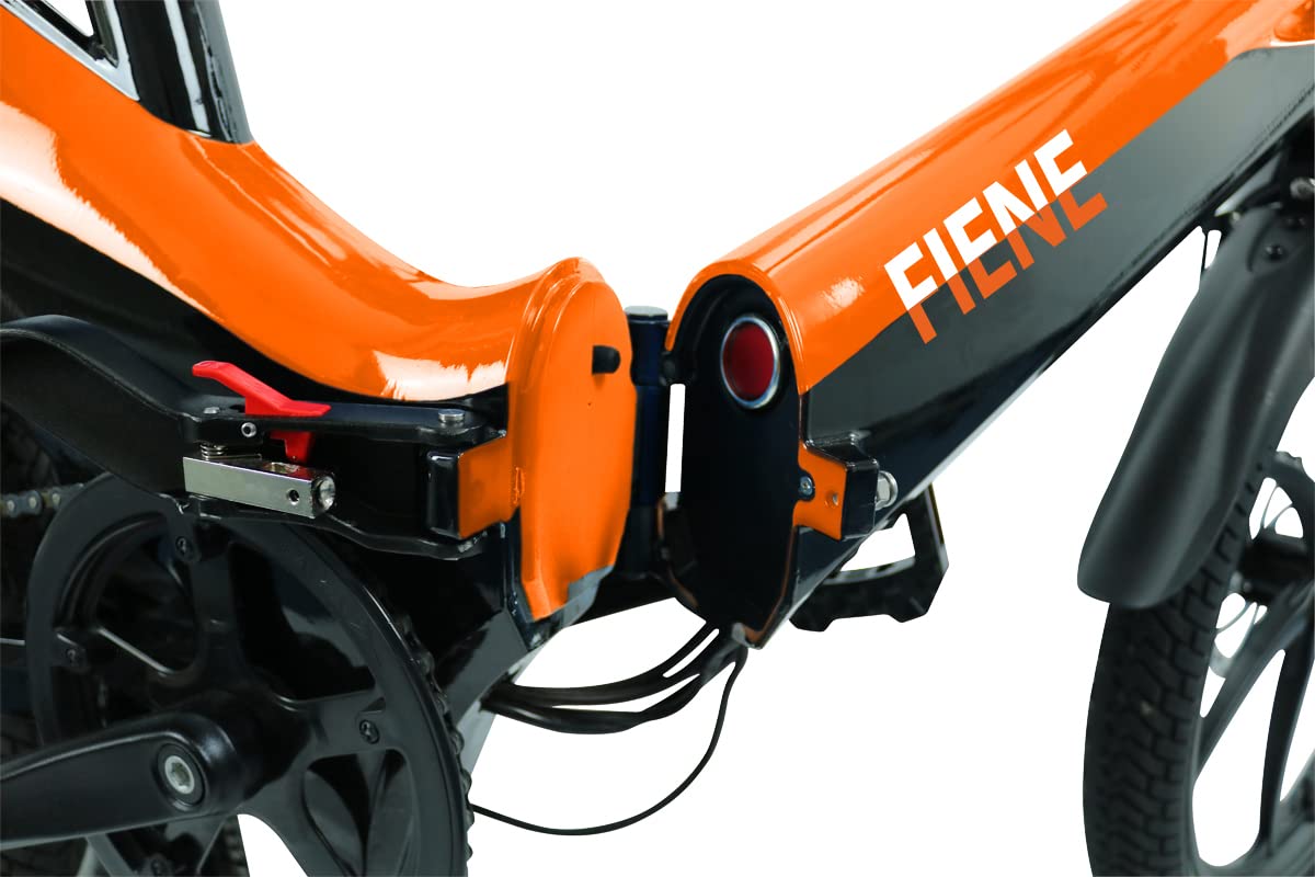 Blaupunkt Fiene 20 Zoll E-Faltrad - Racing- orange/schwarz/Modell 2022