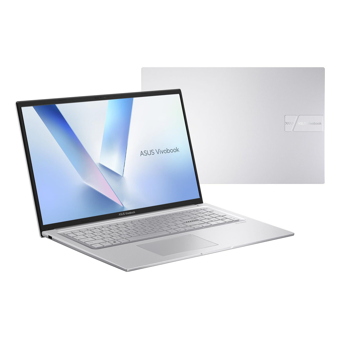 ASUS Vivobook 17 | Cool Silver (X-Serie) | 17,3" FHD | U300 | RAM: 16GB | SSD: 1TB | beleuchtete Tastatur | Windows 11 Pro | Office 2024 Pro