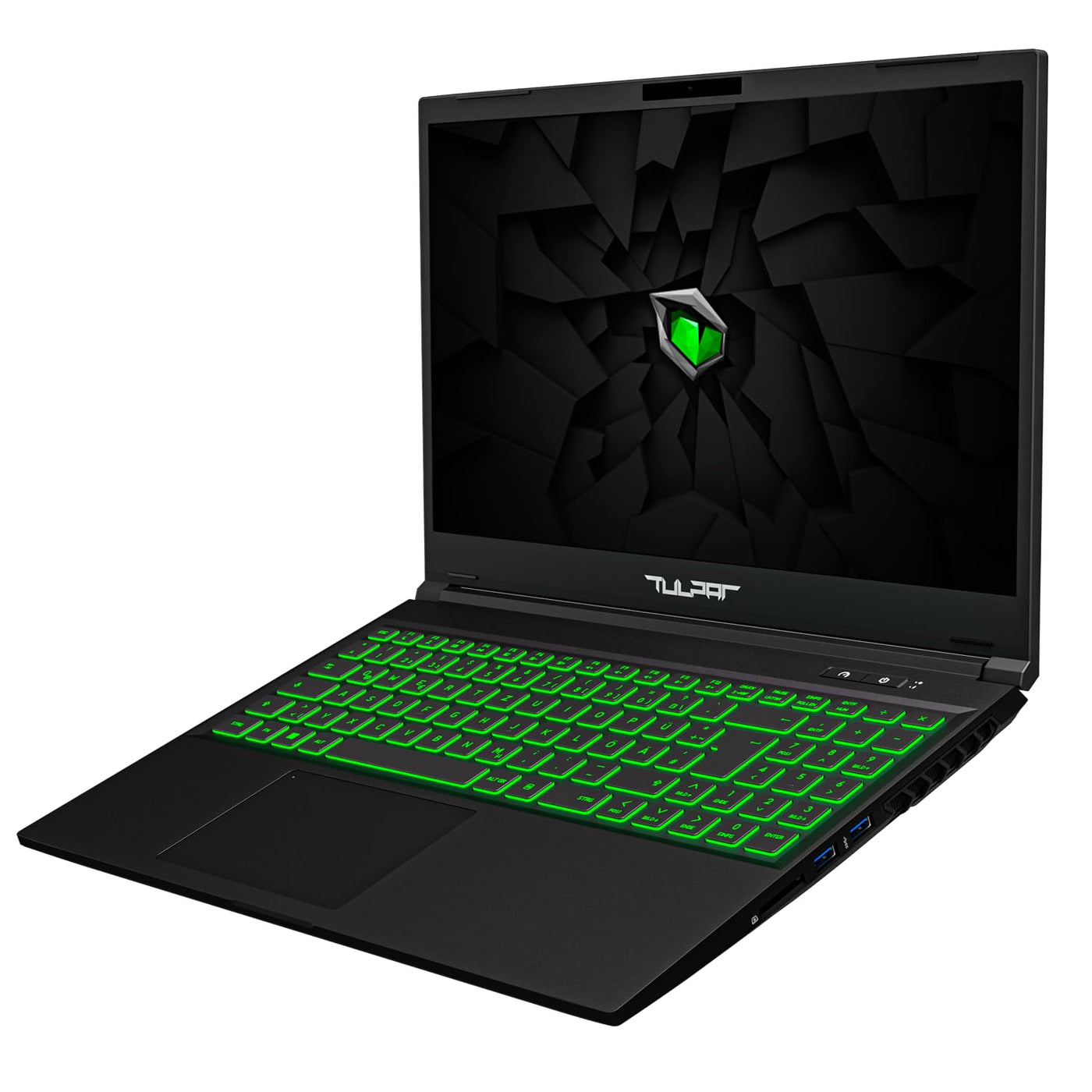 TULPAR A5 V20.4.4 Gaming Laptop | 15,6'' FHD 1920X1080 144HZ IPS LED-Display | Intel Core i5 12450H | 32 GB RAM | 500 GB SSD | Nvidia RTX 4050 | Windows 11 Gaming Notebook