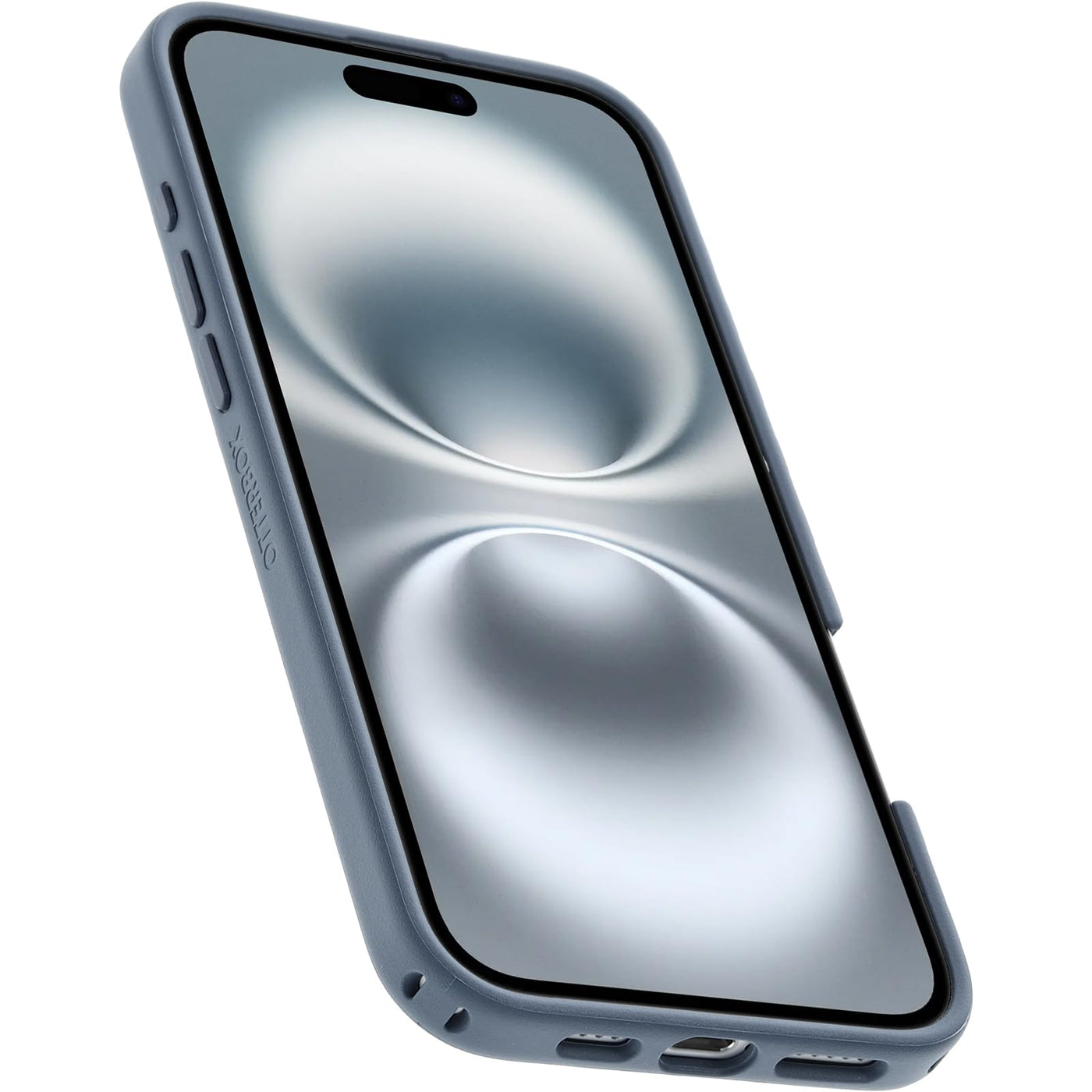 OtterBox Symmetry Series MagSafe Hülle für iPhone 16 Plus, stoßfest, sturzsicher, dünne Schutzhülle, 3X mehr Stürze als nach Militärstandard, Blau