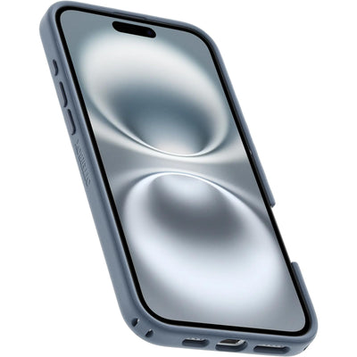 OtterBox Symmetry Series MagSafe Hülle für iPhone 16 Plus, stoßfest, sturzsicher, dünne Schutzhülle, 3X mehr Stürze als nach Militärstandard, Blau