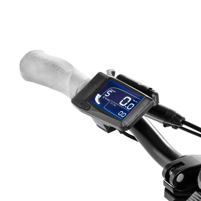 Argento Mini Max GT 250W Motor 615WH Klappbar E-Fahrrad, 20-Zoll Rad Größe, Rot/Schwarz