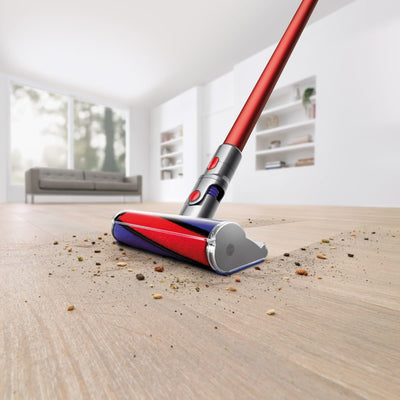 Dyson V11™ Fluffy kabelloser Staubsauger (Nickel/Rot)