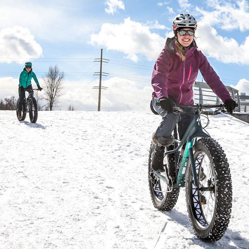 Wmmner Hardtail-Mountainbike Mit Vorderradaufhängung Mechanische Scheibenbremse Für Erwachsene Männer Frauen, High Carbon Steel All Terrain Fat Tire Mountain Bike, Anti-Rutsch-Fahrrad, Grün 2,24 Zoll