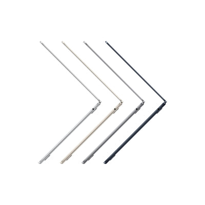 Apple MacBook Air Laptop mit M2 Chip: 13,6" Liquid Retina Display, 16 GB RAM, 256 GB SSD Speicher, beleuchtete Tastatur, 1080p FaceTime HD Kamera. Kompatibel mit iPhone/iPad; Polarstern