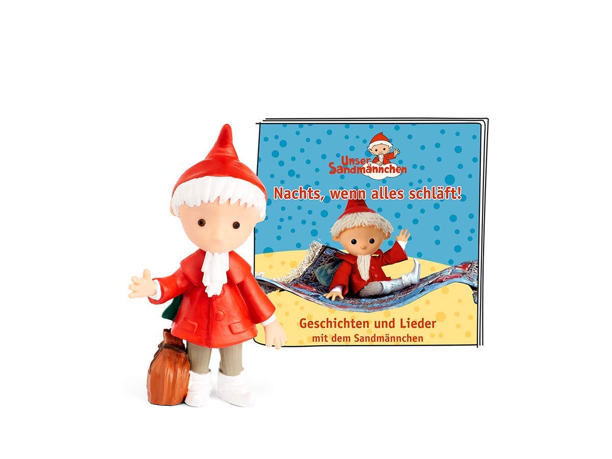 tonies Hörfiguren für Toniebox, Unser Sandmännchen – Nachts, wenn Alles schläft, Hörspiel mit Liedern für Kinder ab 3 Jahren, Spielzeit ca. 57 Minuten