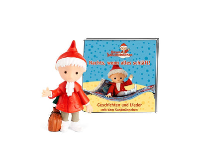 tonies Hörfiguren für Toniebox, Unser Sandmännchen – Nachts, wenn Alles schläft, Hörspiel mit Liedern für Kinder ab 3 Jahren, Spielzeit ca. 57 Minuten