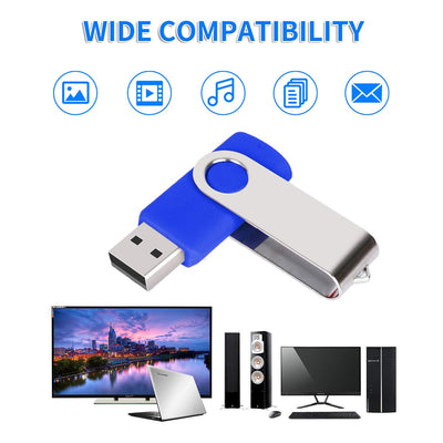 USB Sticks 4GB 10 Stück, AreTop USB 2.0 Speicherstick 4GB USB Sticks 10 Stück High Speed Datenspeicher Memory Sticks (Mehrfarbig)