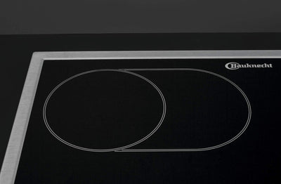 Bauknecht HEKO 566 Pyro Herd-Kochfeld-Kombination /Glaskeramik-Kochfeld (60 cm) / Pyrolyse-Selbstreinigungssystem / Multi-Level-Kochen / Backauszug mit 2 Ebenen, Schwarz