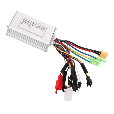 BuyWeek Elektrofahrrad Brushless Motor Controller, 24V 36V 48V 17A 3 Modus Sinuswelle Controller Bürstenloser Motor Controller für E-Bike Elektroroller