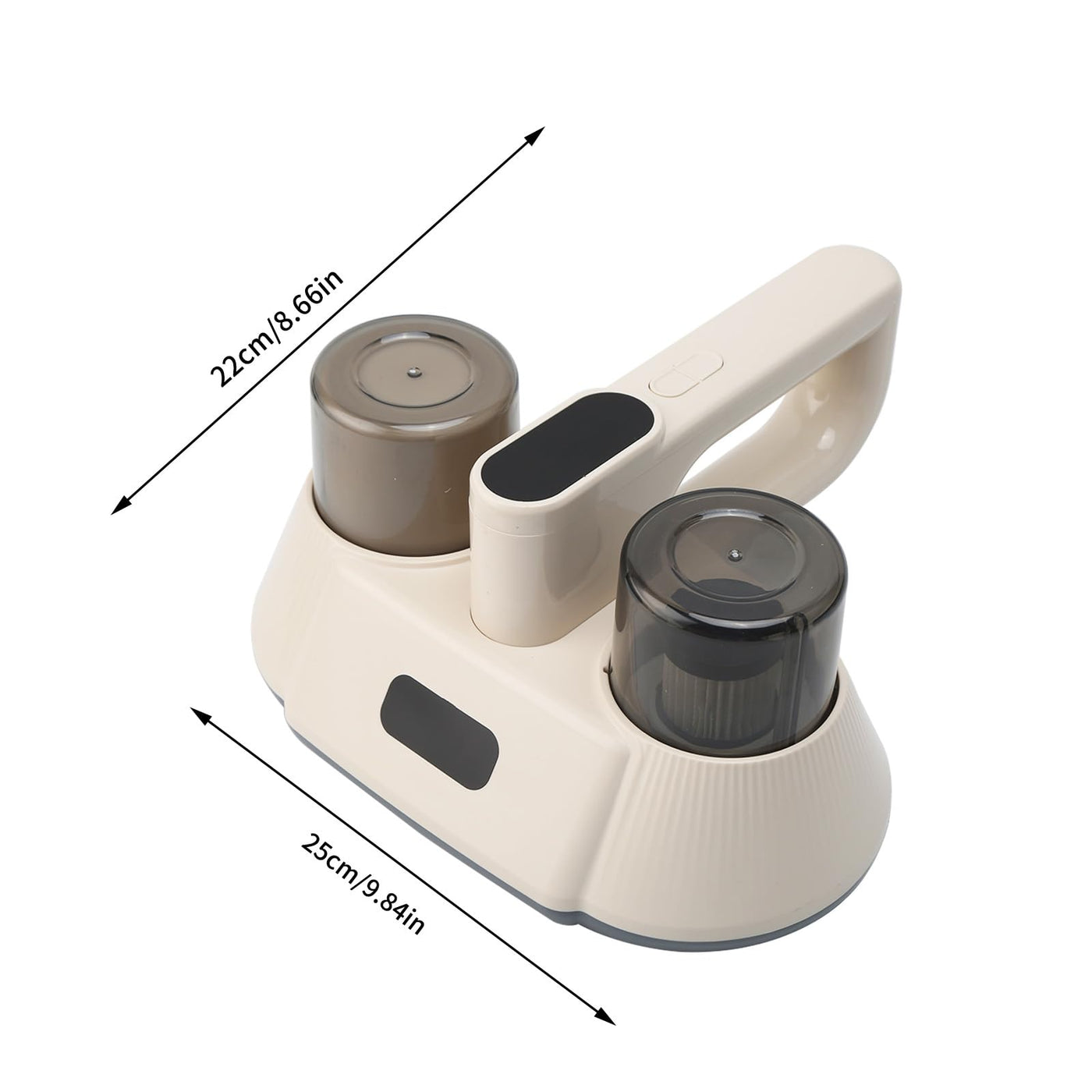 Buithafu Mite Vacuum Cleaner for Mattresses Saugstarker Doppelsauger Bettstaubsauger mit UV- C und Ultraschall für die Reinigung von Bettzeug und Sofa