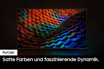 Samsung Crystal UHD 4K DU7179 Fernseher 65 Zoll, Samsung TV mit PurColor, 4K Upscaling, Crystal Prozessor 4K, Smart TV, GU65DU7179UXZG, Deutsches Modell [2024]
