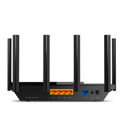 TP-Link Archer AX72 Pro AX5400 Multi-Gigabit WiFi 6 Router(4804 Mbit/s 5 GHz, 574 Mbit/s 2,4 GHz,2.5 Gigabit WAN/LAN Port,1×USB 3.0 Port, 160MHz Bandwidth, HomeShield) , Unterstützt keine DSL-Funktion