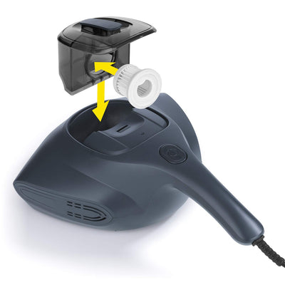 N8WERK Milbensauger in der Nordic Night Edition | Matratzenreiniger mit starker Saugkraft | Sterilisiert Oberflächen mit UV-C Licht | Vernichtet bis zu 99,9% Aller Milben