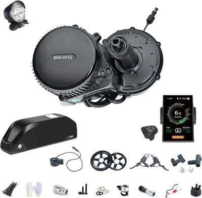BAFANG BBS01B 36V 250W Motor Kit Elektrofahrrad Umbausatz Fahrradmotor Elektromotor für Fahrrad, optionaler Akku 13/15,6/17,4/19,2/24 Ah