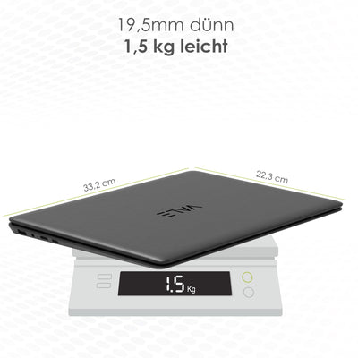 VALE V14E-4128D Notebook | 14" Full-HD IPS | Intel® Celeron® N4020 Prozessor | 4 GB RAM | 128 GB eMMC + M.2 SSD Slot | Windows 11 Home (V14E-4128D)
