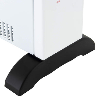 Monzana® Konvektor Elektroheizer 2000 W inkl. 24 Std. Timer 3 Heizstufen Thermostat Elektro Heizkörper Heizer elektrische Heizung Elektroheizung