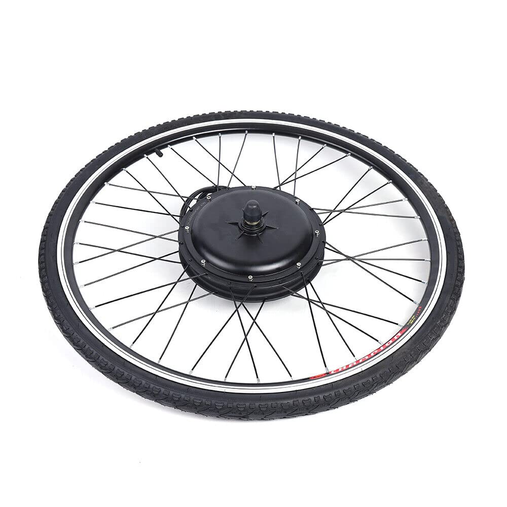 wanwanper 28'' E-Bike Umrüstsatz, E-Bike Vorderrad Umrüstsatz, 1000W 48V E-Bike Umrüstsatz Elektrofahrrad Umrüstsatz, Elektrofahrrad Nachrüstsatz für 28 Zoll Fahrräder